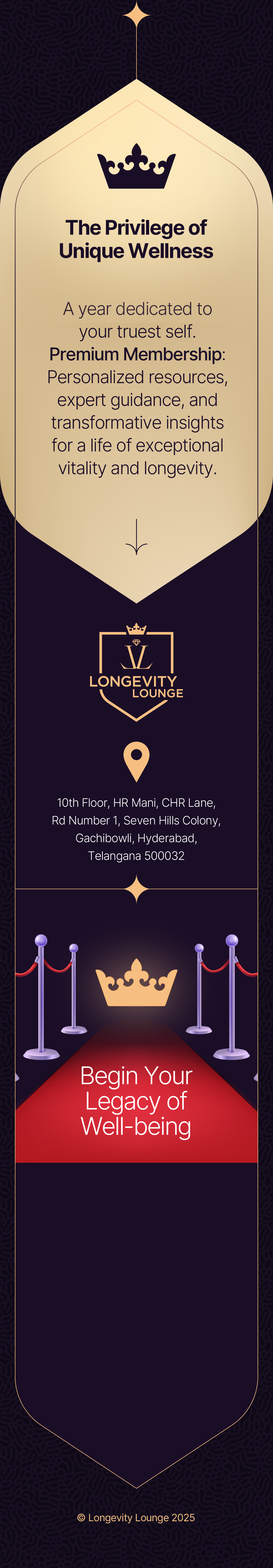 Longevity Lounge Section 26